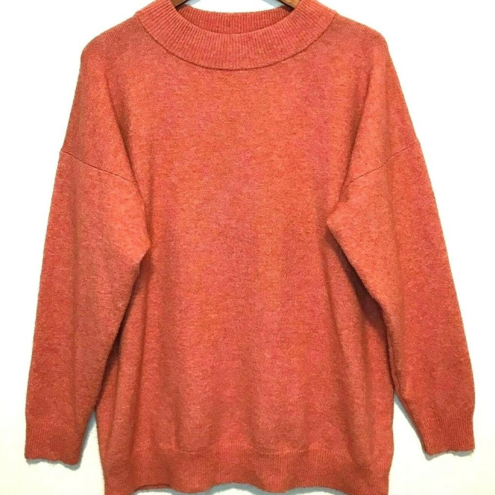 A New Day Long Sleeve Mock Neck Knit Top